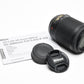 Nikon AF-S 55-200mm f4-5.6G ED VR DX SWM, Caps, Mint-