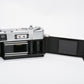 Yashica Electro 35 w/45mm f1.7 lens, battery conversion, tested, accurate, every clean