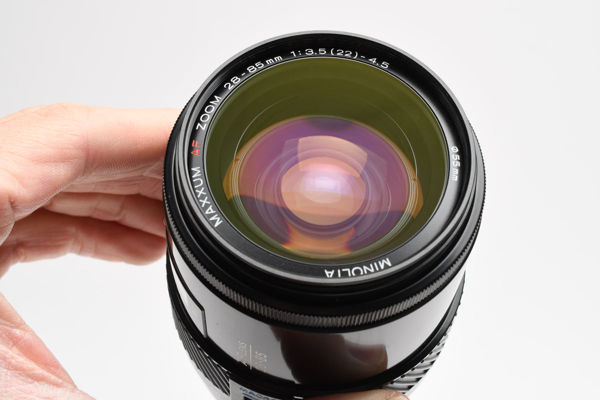 Minolta Maxxum AF 28-85mm f3.5-4.5 Zoom Lens