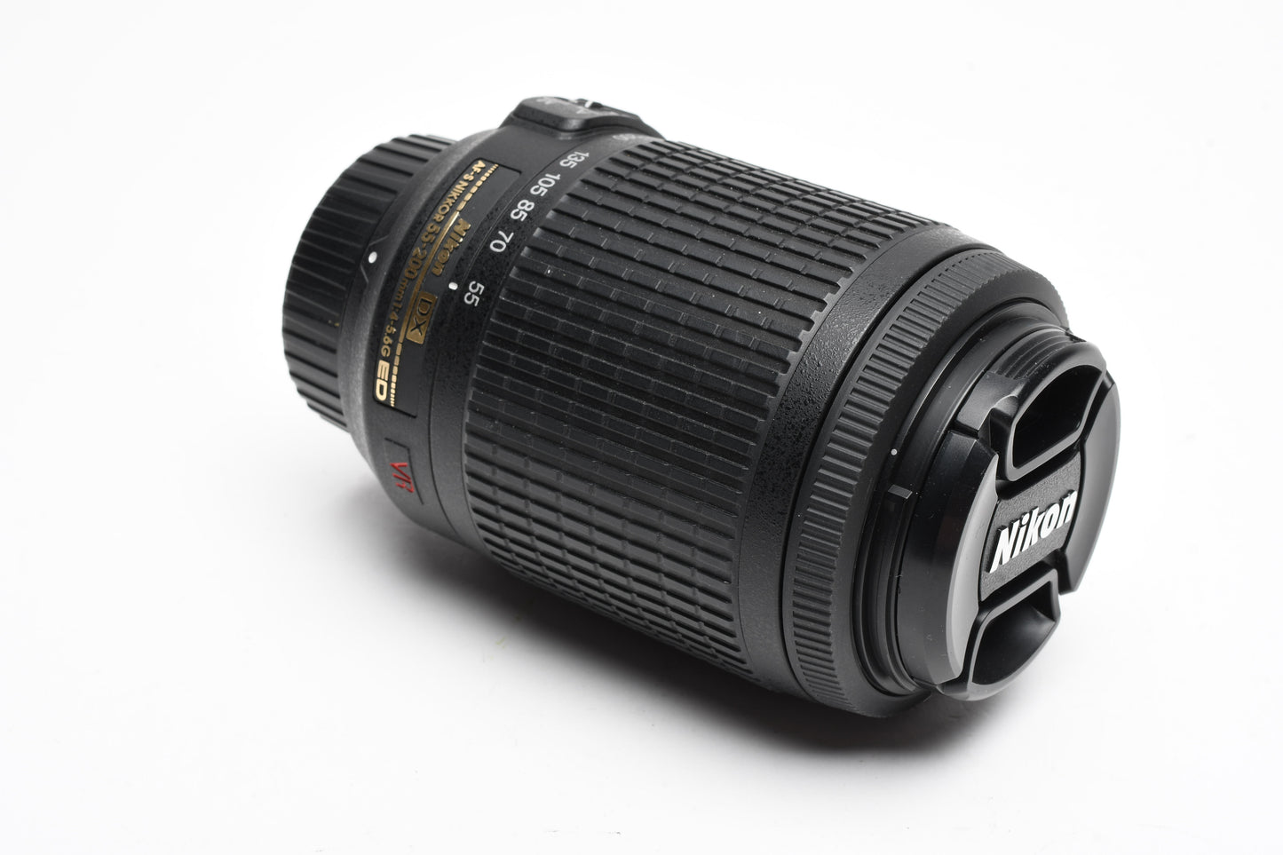 Nikon AF-S 55-200mm f4-5.6G ED VR DX SWM, Caps, Mint-