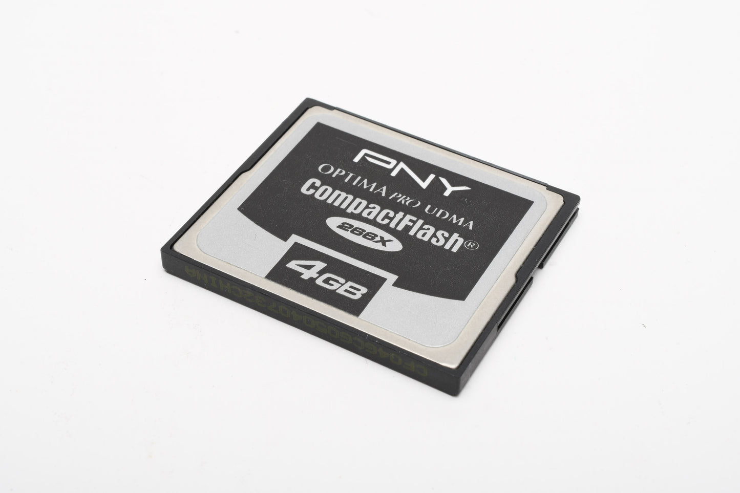 PNY 4GB Optima Pro UDMA CF Flash card 266X - Formatted