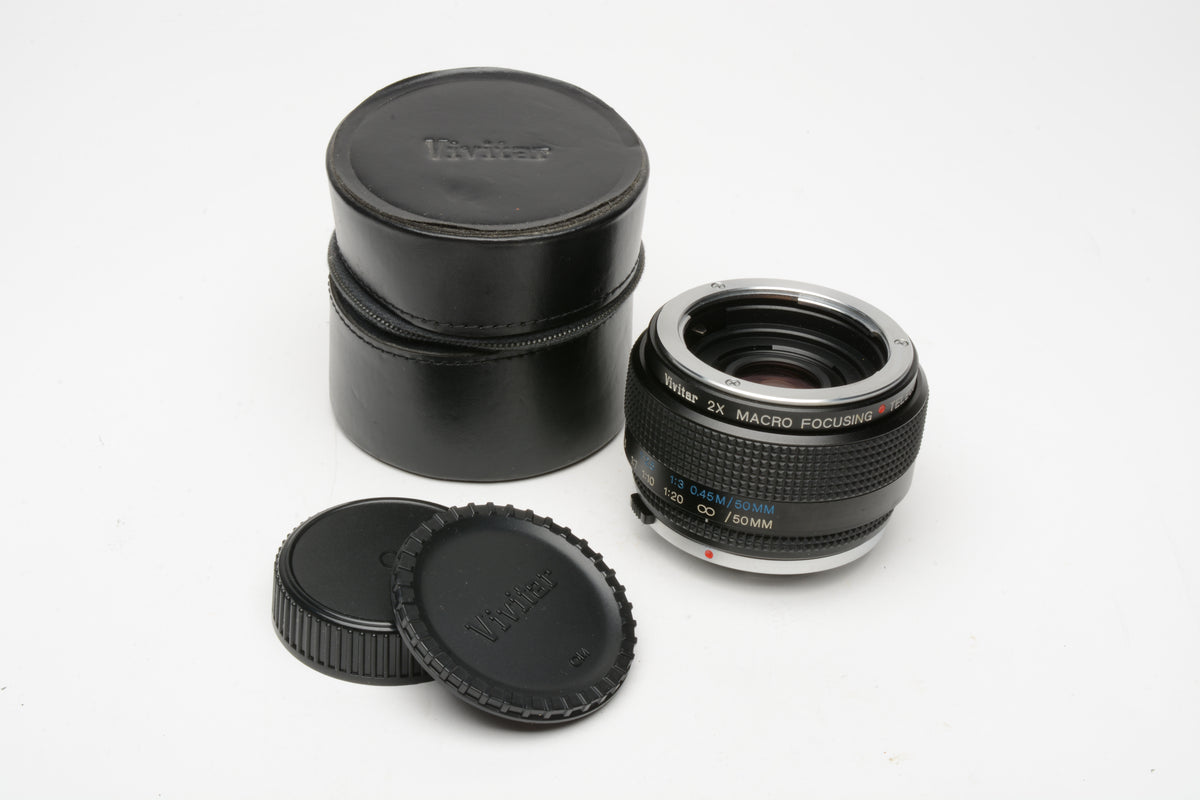 Vivitar 2X Macro Focusing MC Teleconverter for Olympus OM Mount