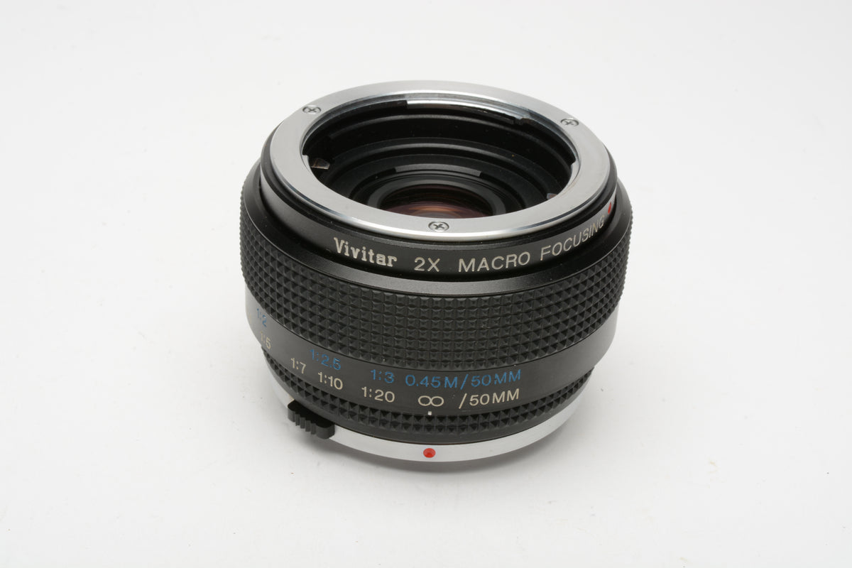 Vivitar 2X Macro Focusing MC Teleconverter for Olympus OM Mount