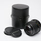 Pentax-M SMC 100mm F2.8 PK Mount lens, w/Caps, Case, Mint-