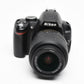 Nikon D3000 DSLR w/AFS 18-55mm f3.5-5.6G VR, batt+charger+books, Great!