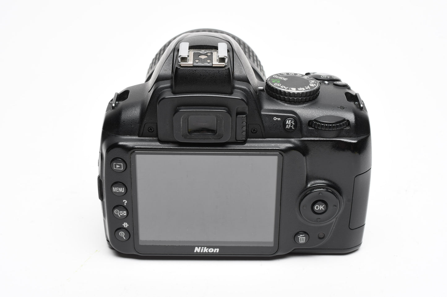 Nikon D3000 DSLR w/AFS 18-55mm f3.5-5.6G VR, batt+charger+books, Great!