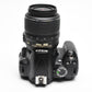 Nikon D3000 DSLR w/AFS 18-55mm f3.5-5.6G VR, batt+charger+books, Great!