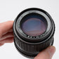 Pentax-M SMC 100mm F2.8 PK Mount lens, w/Caps, Case, Mint-