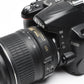 Nikon D3000 DSLR w/AFS 18-55mm f3.5-5.6G VR, batt+charger+books, Great!
