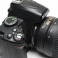 Nikon D3000 DSLR w/AFS 18-55mm f3.5-5.6G VR, batt+charger+books, Great!