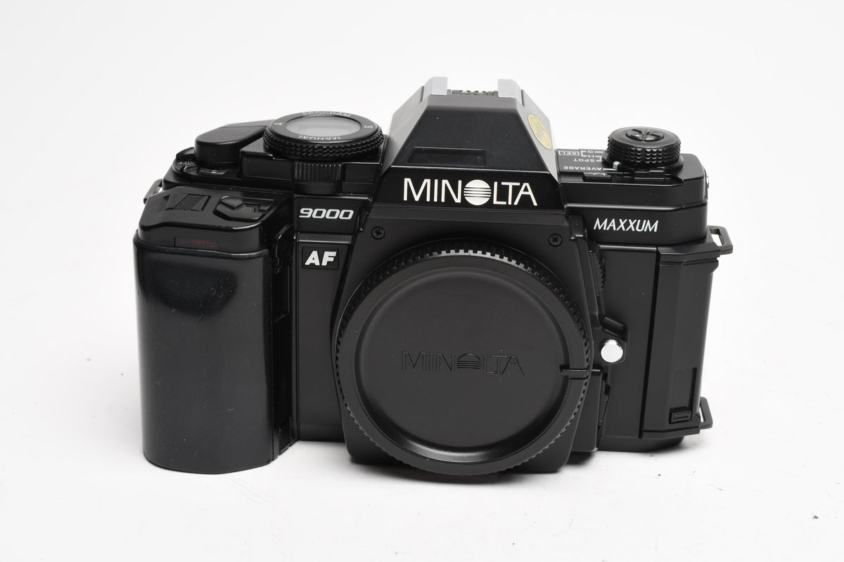 Minolta Maxxum AF 9000 35mm SLR Body w/ Strap, Manual, Tested
