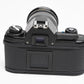 Nikon EM 35mm SLR w/Kiron 28-85mm zoom, Strap, New Seals, Great!