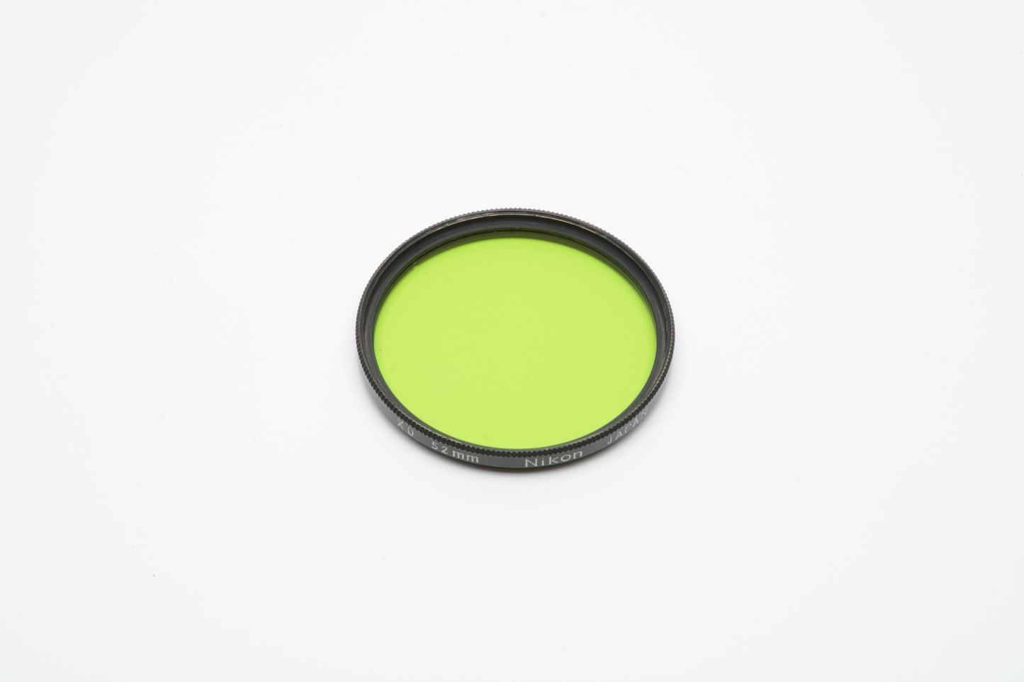 Nikon 52mm XO green filter, very clean, in jewel case
