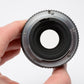 Pentax-M SMC 100mm F2.8 PK Mount lens, w/Caps, Case, Mint-