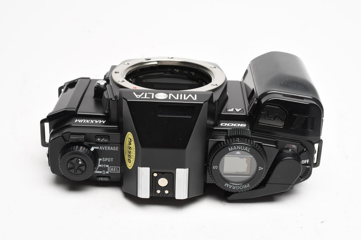 Minolta Maxxum AF 9000 35mm SLR Body w/ Strap, Manual, Tested