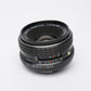 Pentax SMC 35mm F3.5 PK Mount lens, clean and sharp, w/Caps, case, Mint-