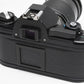 Nikon EM 35mm SLR w/Kiron 28-85mm zoom, Strap, New Seals, Great!