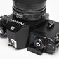 Nikon EM 35mm SLR w/Kiron 28-85mm zoom, Strap, New Seals, Great!