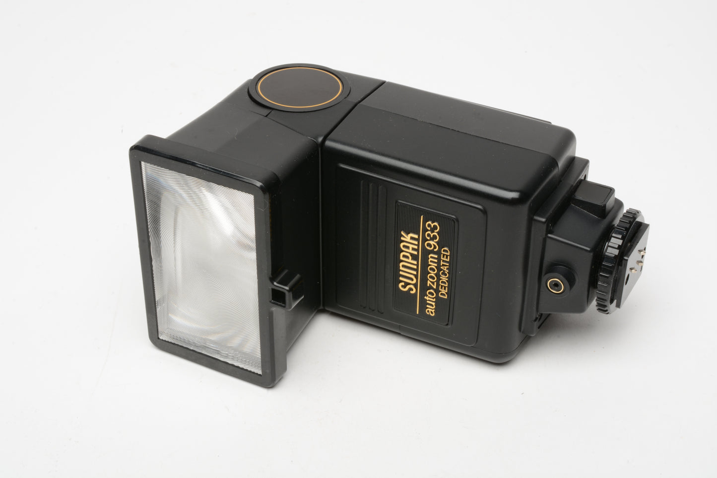 Sunpak Auto 933 Auto zoom flash dedicated for Canon TTL cameras, clean