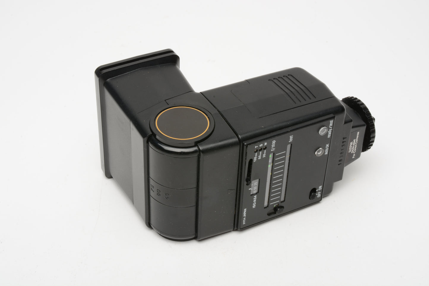 Sunpak Auto 933 Auto zoom flash dedicated for Canon TTL cameras, clean