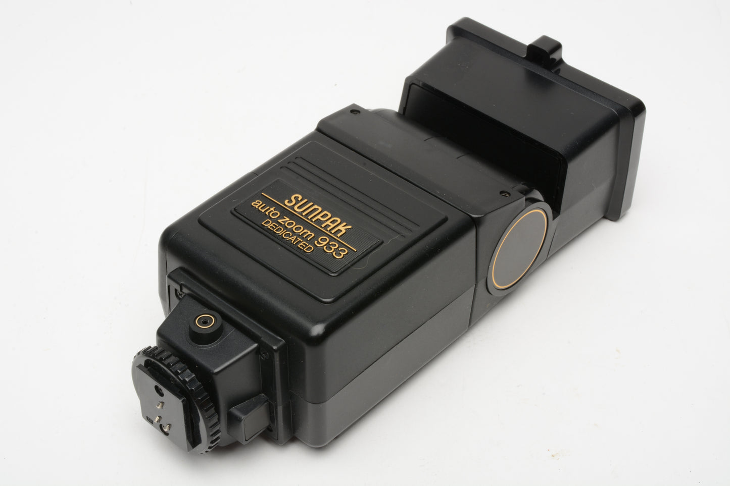 Sunpak Auto 933 Auto zoom flash dedicated for Canon TTL cameras, clean
