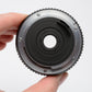 Pentax SMC 35mm F3.5 PK Mount lens, clean and sharp, w/Caps, case, Mint-