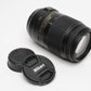 Nikon AF-S Nikkor 55-300mm f4.5-5.6G ED VR zoom lens, caps, Nice & Clean