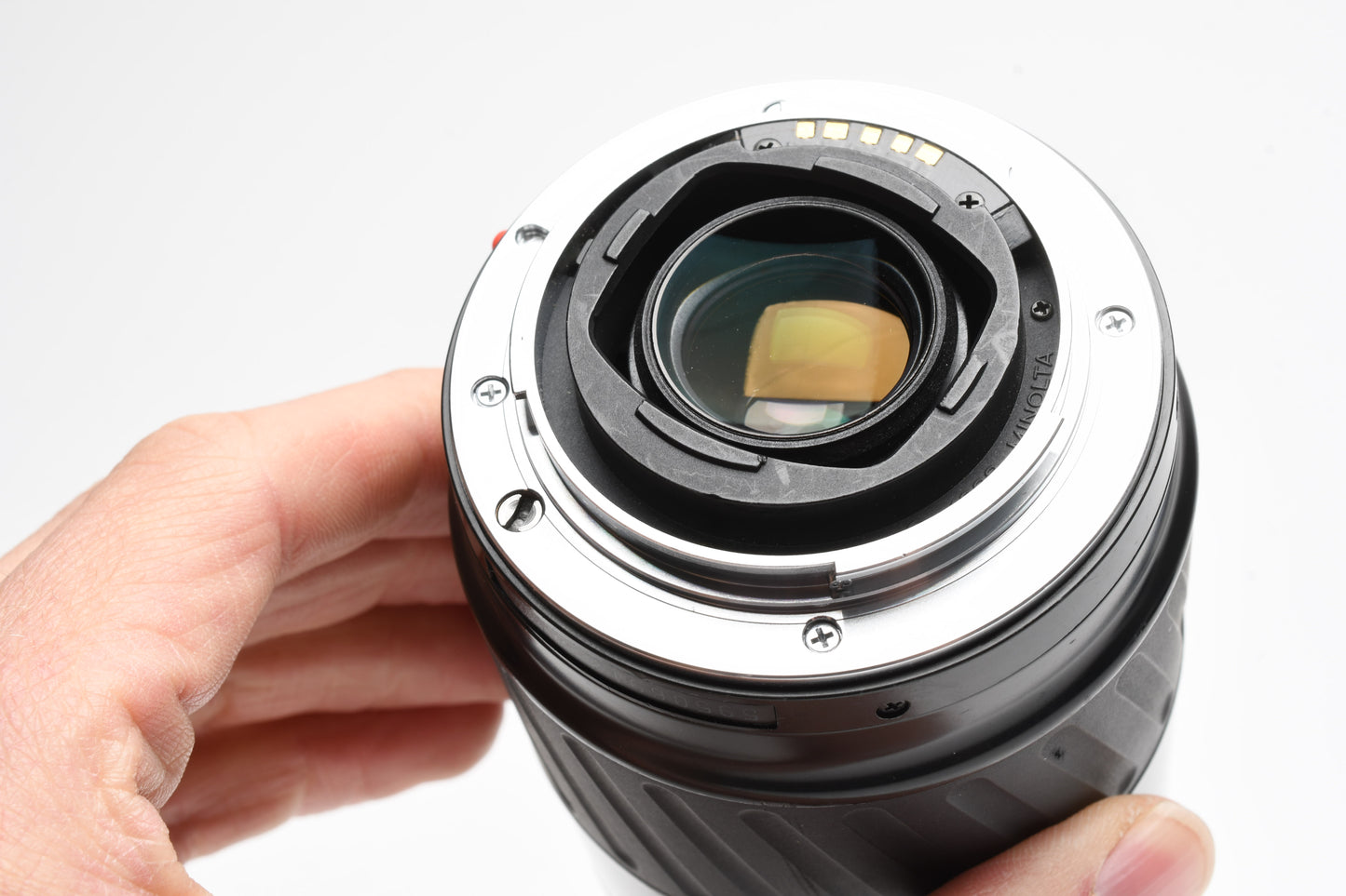 Minolta Maxxum AF Zoom 70-210mm f4.5-5.6 lens, hood, Nice, clean