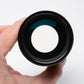 Pentax-M SMC 200mm F4 PK Mount lens, clean and sharp, w/Caps, case, Mint-