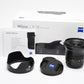 Zeiss Milvus 18mm f2.8 ZF.2 Lens for Nikon F #2111-789, Mint, Boxed