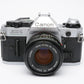 Canon AE-1 35mm SLR Camera w/50mm f/1.8 Lens, New Seals! Very clean!