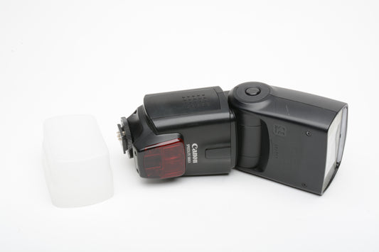 Canon 580EX Speedlite flash, very clean, gently used, +Diffuser