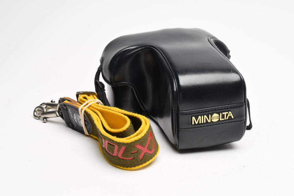 Minolta Maxxum 7000 35mm SLR w/AF 28-85mm Zoom, Strap, Case, Awesome Bundle!