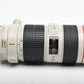 Canon EF 70-200mm f4L IS USM zoom, caps, tripod Mount, Sharp! Mint-