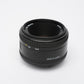 Nikon AF 50mm f1.8mm Prime Lens For Nikon F Mount , w/UV filter, Mint-