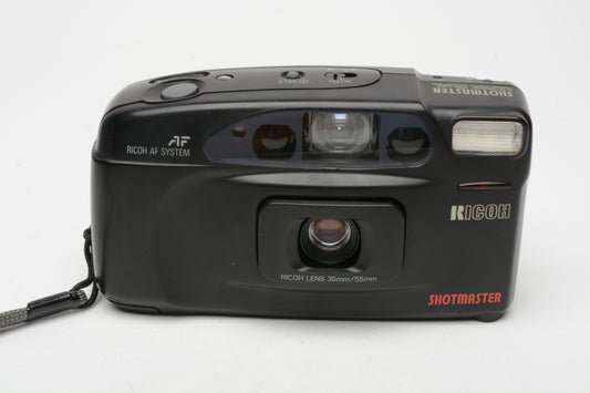 Ricoh Shotmaster Dual 35mm Point&Shoot camera w/35&55mm lenses, Tested