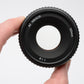 Nikon AF 50mm f1.8mm Prime Lens For Nikon F Mount , w/UV filter, Mint-