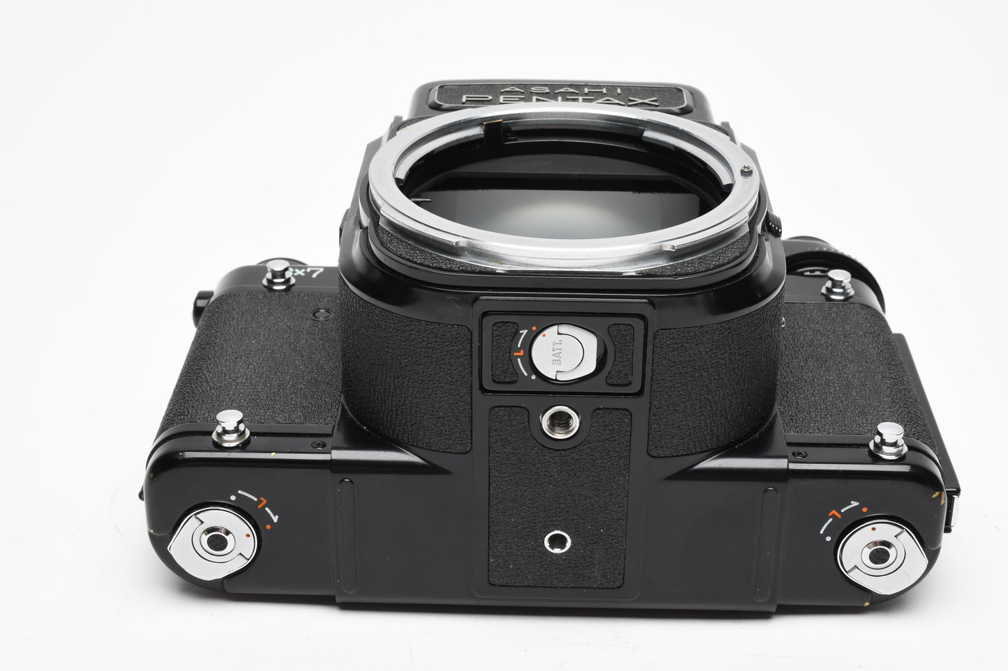 Pentax 67 6x7 MLU Medium Format Body w/AE Finder, manual, New Seals, Great!