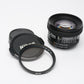 Nikon AF 20mm f2.8mm Wide Lens For Nikon F Mount w/B+W UV filter, Mint-