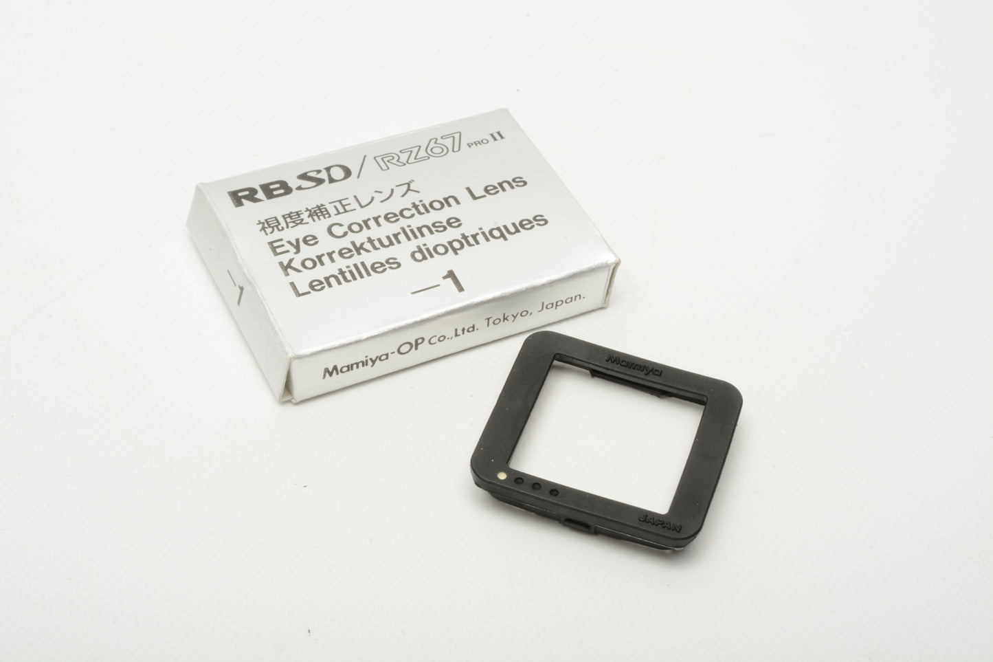 Mamiya RZ67 -1 Diopter, Mint in box