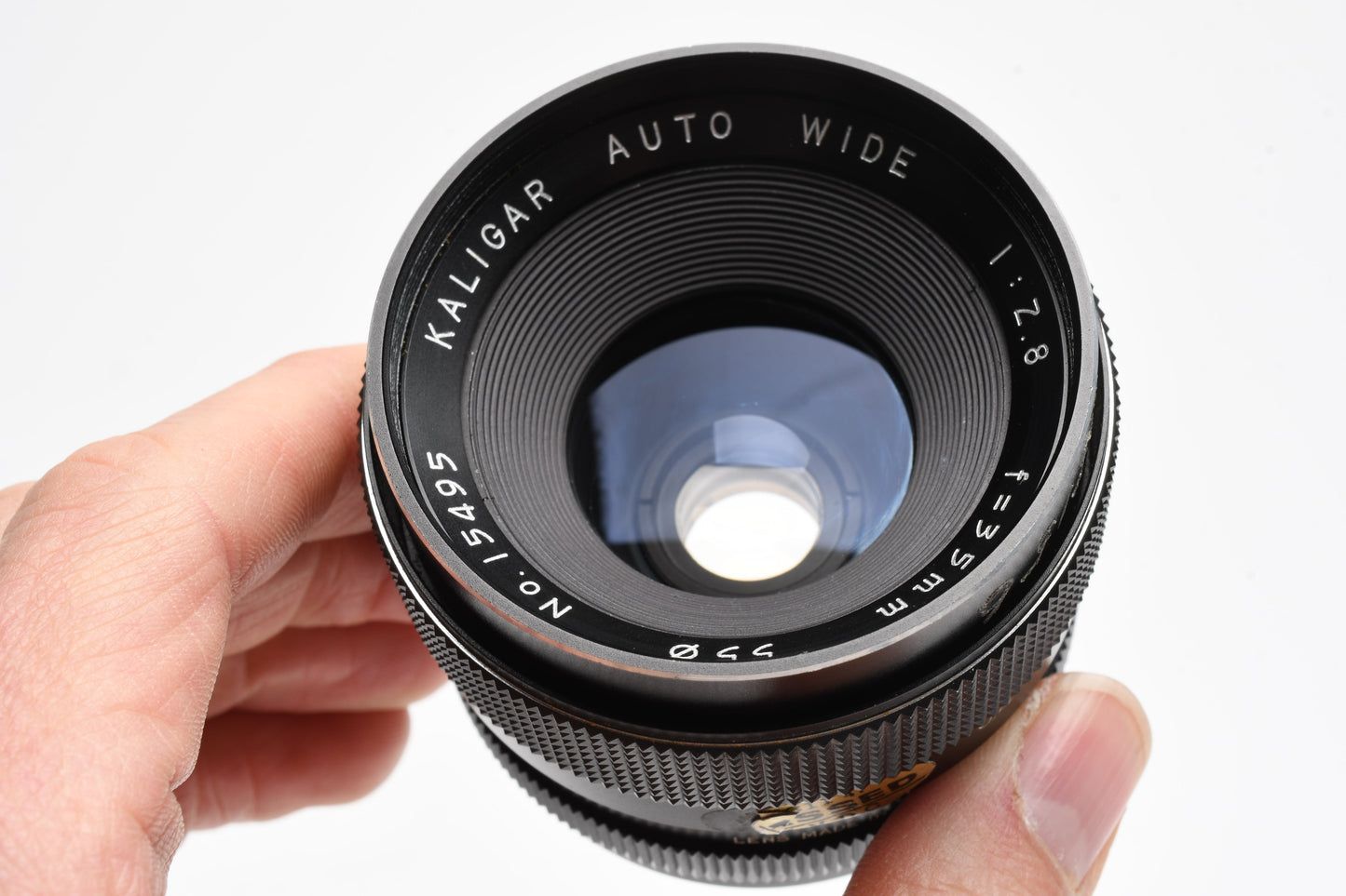 Kaligar 35mm f2.8 Prime lens, M42 Mount, Caps+Case Clean!