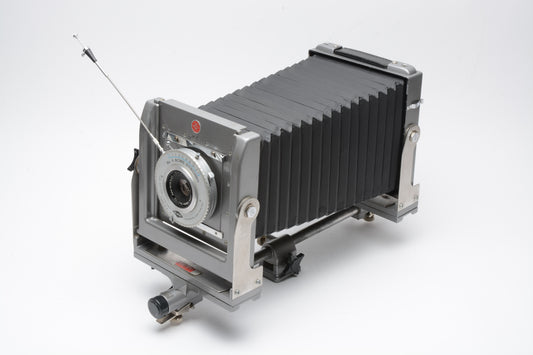 Calumet 4x5 Monorail Large Format Camera w/Apo Nikkor 21cm f9, Ilex Shutter