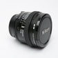 Nikon AF 20mm f2.8mm Wide Lens For Nikon F Mount w/B+W UV filter, Mint-