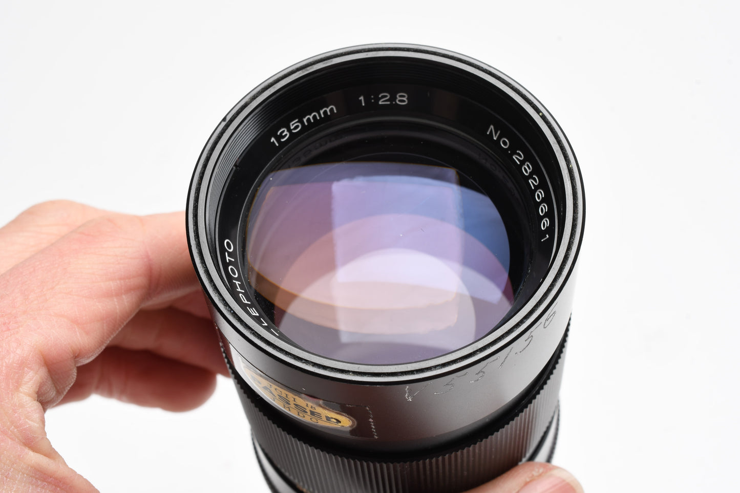 Vivitar 135mm f2.8 Prime Portrait lens, M42 Mount, Caps+Case, Clean!