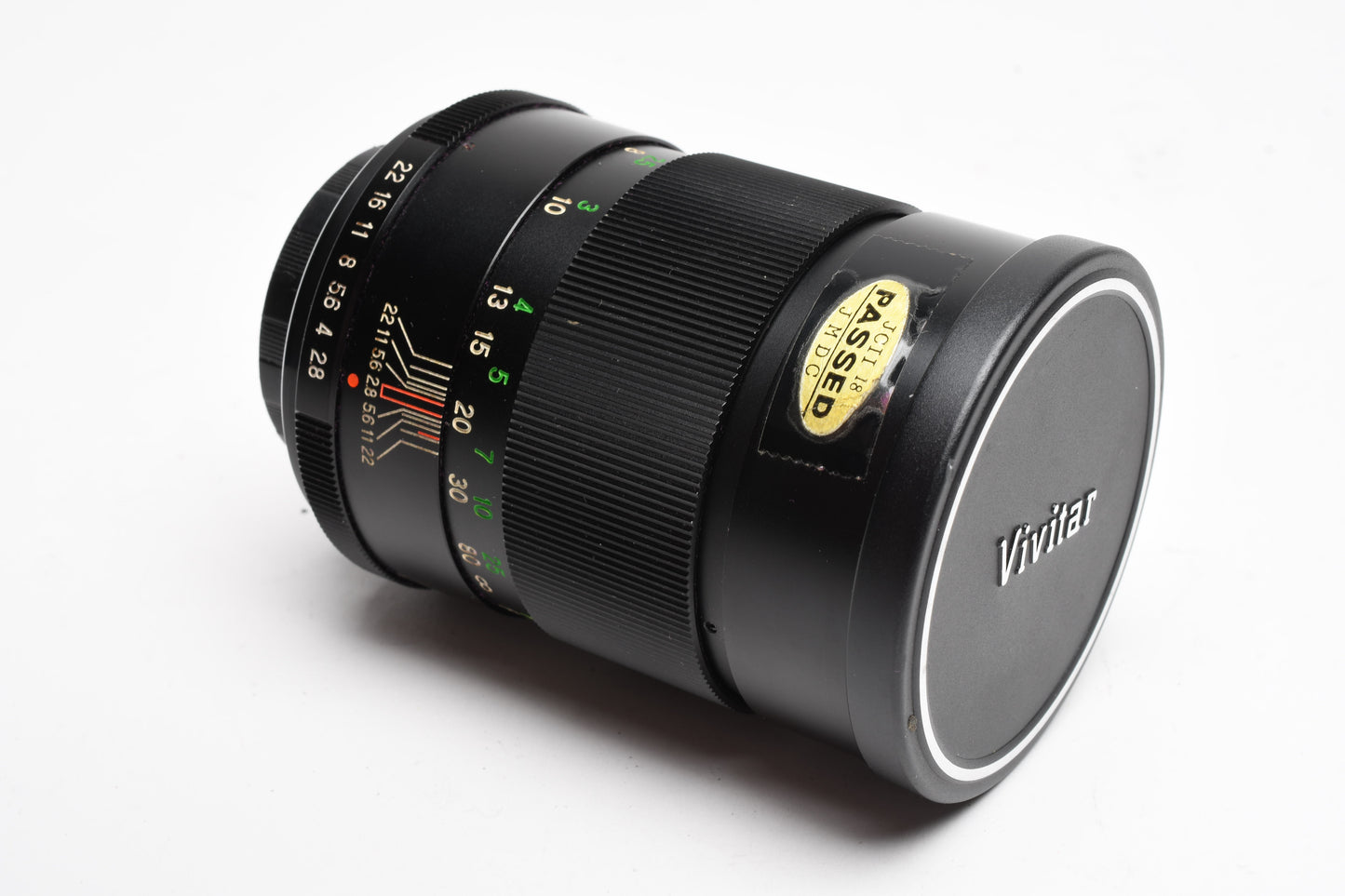 Vivitar 135mm f2.8 Prime Portrait lens, M42 Mount, Caps+Case, Clean!