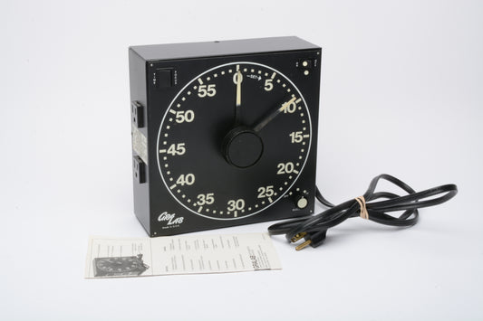 Gralab Model 300 darkroom timer, Very clean, minimal use!