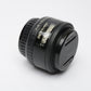 Pentax SMC FA 50mm f1.7 Prime AF Lens For K Mount , Mint-