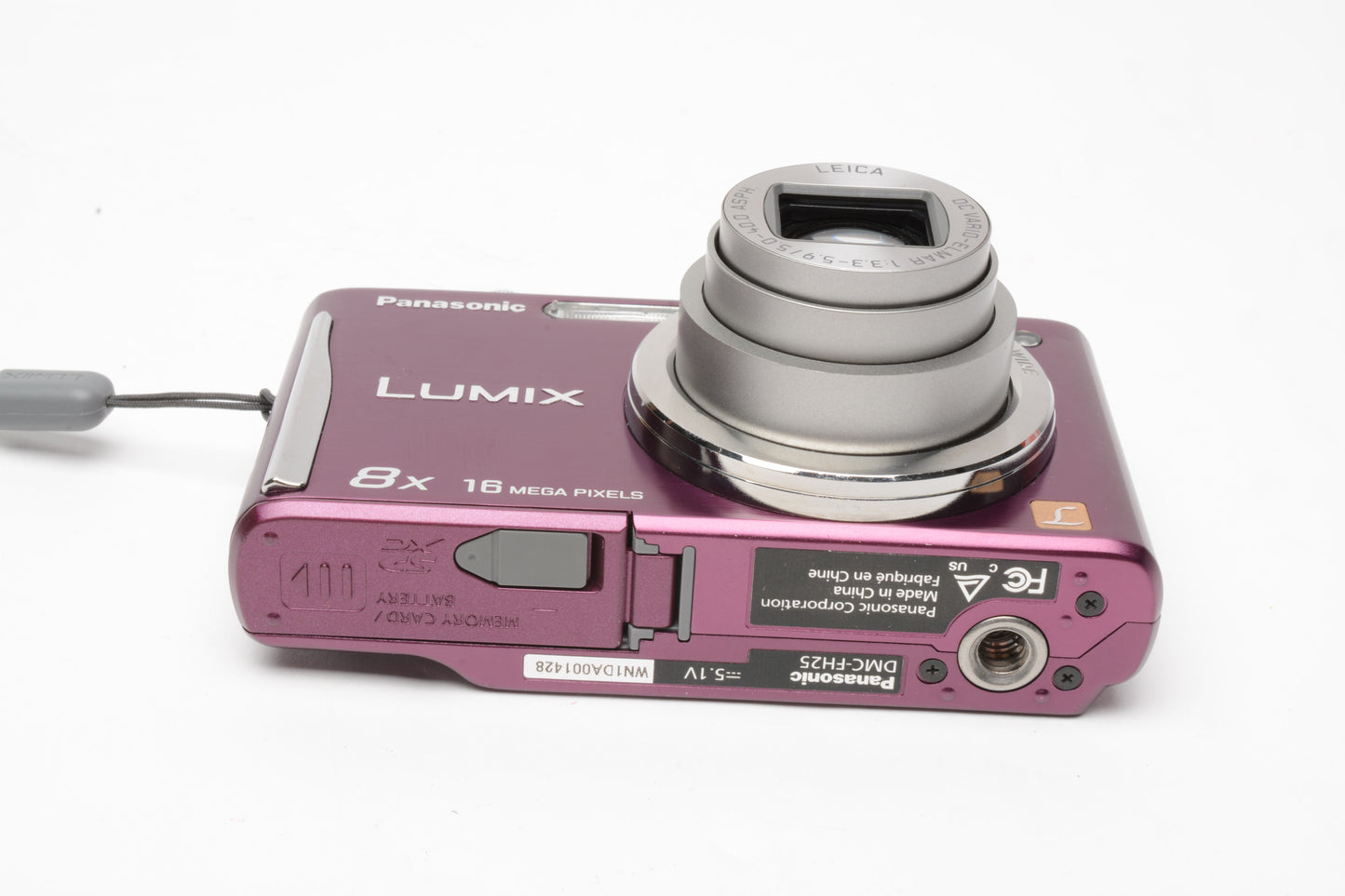 Panasonic Lumix DMC-FH25 16MP Digital Point&Shoot w/Leica lens, tested, great