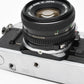 Canon AE-1 35mm SLR Camera w/50mm f1.8 Lens, New Seals! +Eyecup