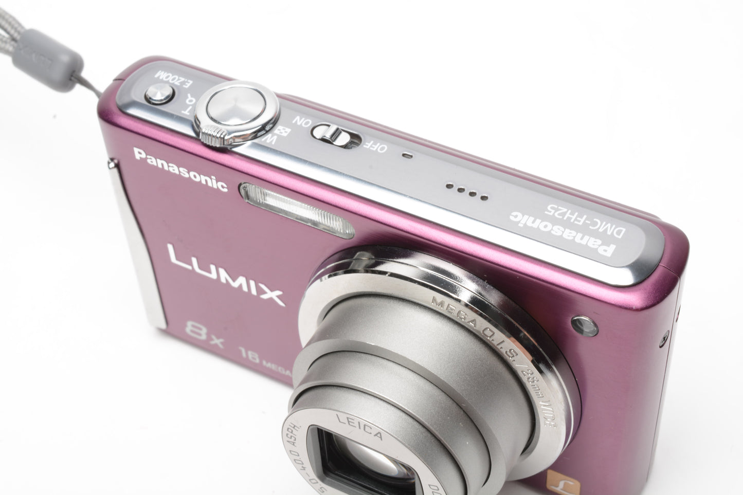 Panasonic Lumix DMC-FH25 16MP Digital Point&Shoot w/Leica lens, tested, great